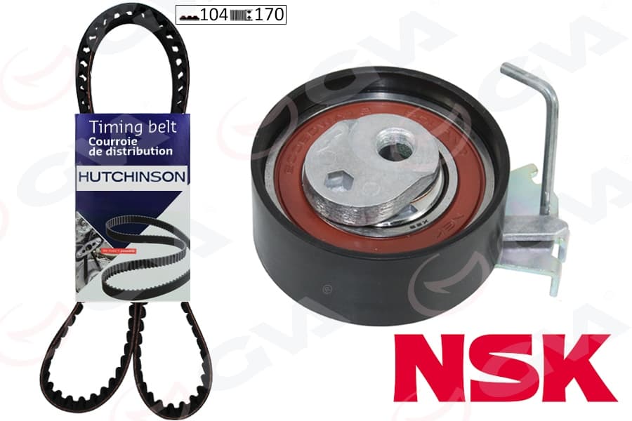 Eksantrik Gergi Kiti 104x170 206-207-306-307-Bipper-Partner-Berlingo-C2-Nemo-Fiorino 1.4 K015575XS